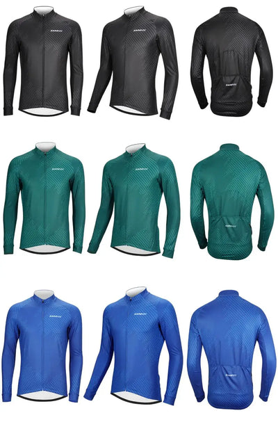 DAREVIE Cycling Jersey Winter Thermal Fleece Men's Cycling Jersey Winter Pro Team Full Sleeve High Quality Bike Jersey MTB Road