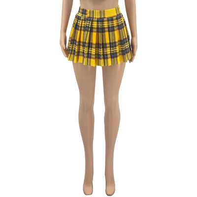 Women Clothing 2023 New Arrivals Short Skirts Womens Sexy Summer Outfits Fashion Printed Mini Pleated Skirts for Women