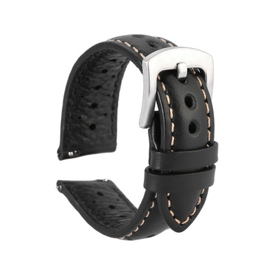 Cowhide Leather Watch Strap 18mm 19mm 20mm 22mm Watchband Vintage Wrist Band Accessories Quick Release Replacement Belt For Men