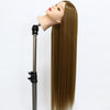 NEVERLAND 30'' 75cm long thick hairs practice Training Head Hairdressing Styling Synthesis Training Mannequin Doll Head