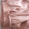 2023 Women's Clothing Fashion Casual Lacing Loose Pockets Solid Color Comfortable Spring Summer Thin Pleated Drape Lantern Pants